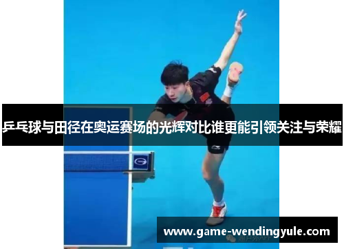 乒乓球与田径在奥运赛场的光辉对比谁更能引领关注与荣耀