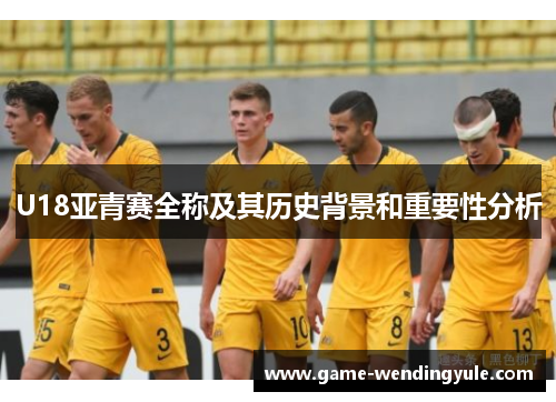 U18亚青赛全称及其历史背景和重要性分析
